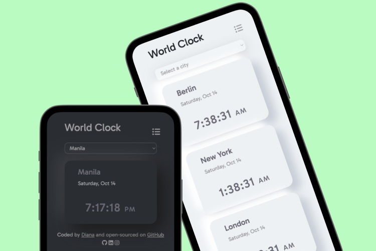 world clock app